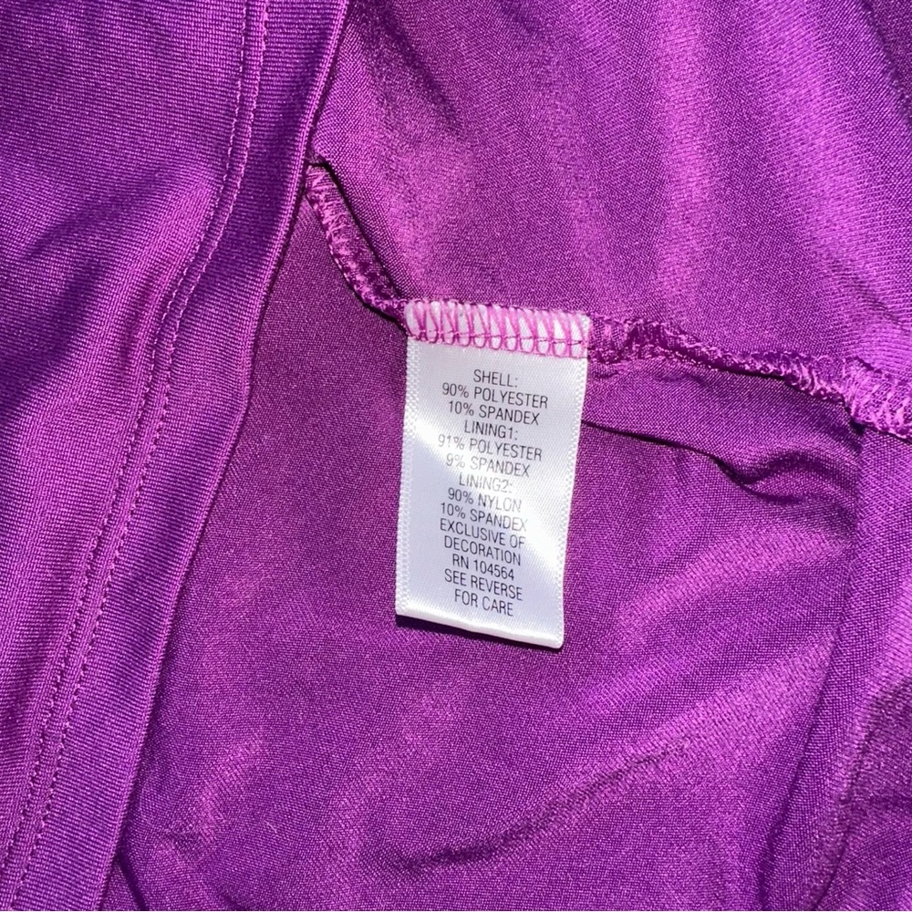 GAIAM Purple Racerback Tank Top - Picture 6 of 6